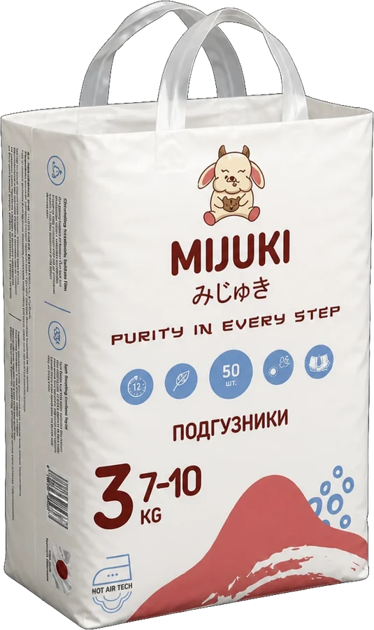 Подгузники MIJUKI M