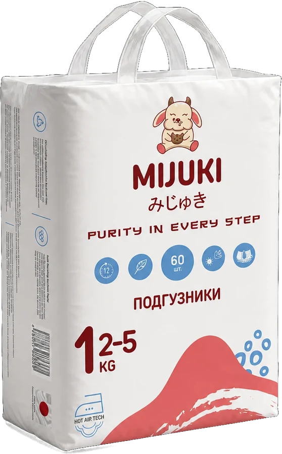 Подгузники MIJUKI NB