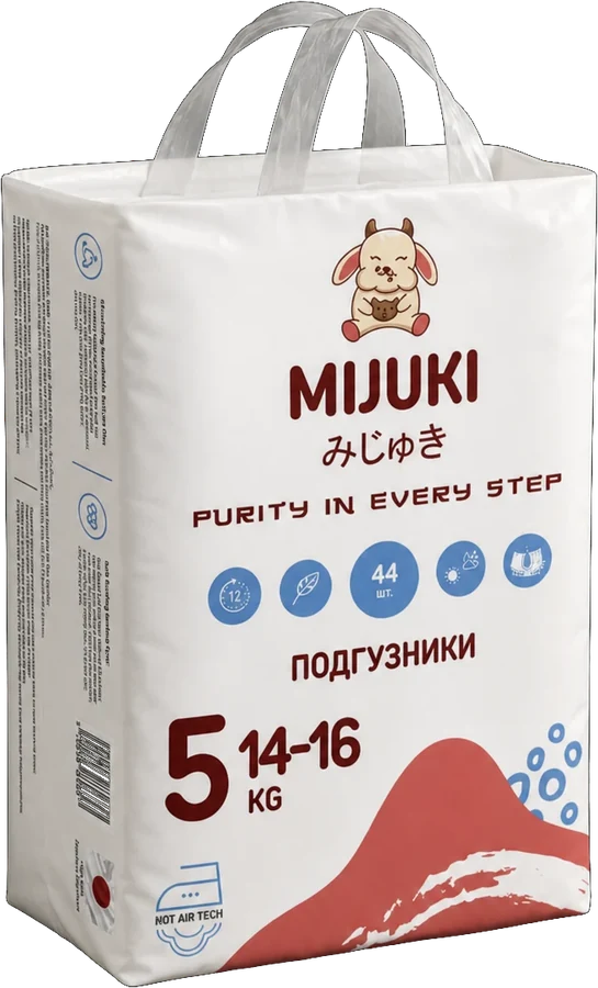 Подгузники MIJUKI XL
